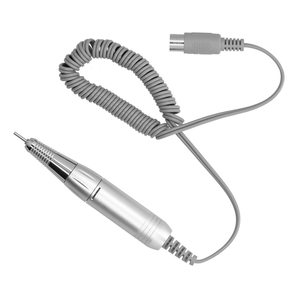 Silver Portable Electric Nail Drill Handpiece 25000-30000Rpm