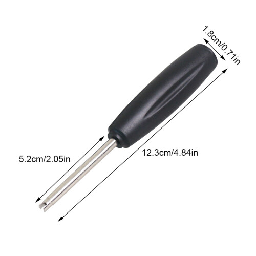 2pcs Valve Core Torque Tool Core Removal Tool Removal Tool Avoid TPMS 2