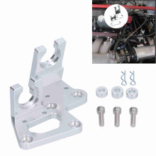 Staffa in alluminio per leva del cambio RSX/K20/K24 Argento