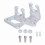 Staffa in alluminio per leva del cambio RSX/K20/K24 Argento 2
