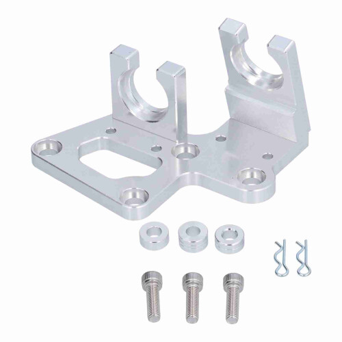 Staffa in alluminio per leva del cambio RSX/K20/K24 Argento 1
