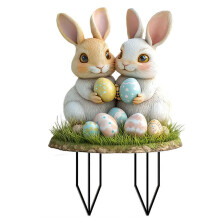 (D) Easter Cards Multipack Spread Joy With Beautiful Designs Easter Bunny