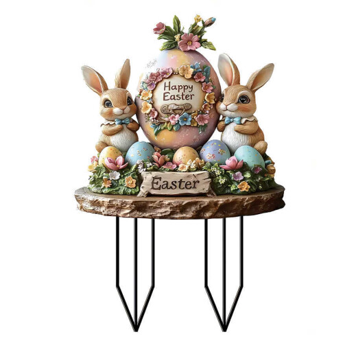 (B) Easter Cards Multipack Spread Joy With Beautiful Designs Easter Bunny