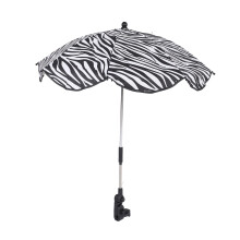 Adjustable Baby Stroller Umbrella for Sun & Rain Protection, Canvas & Steel