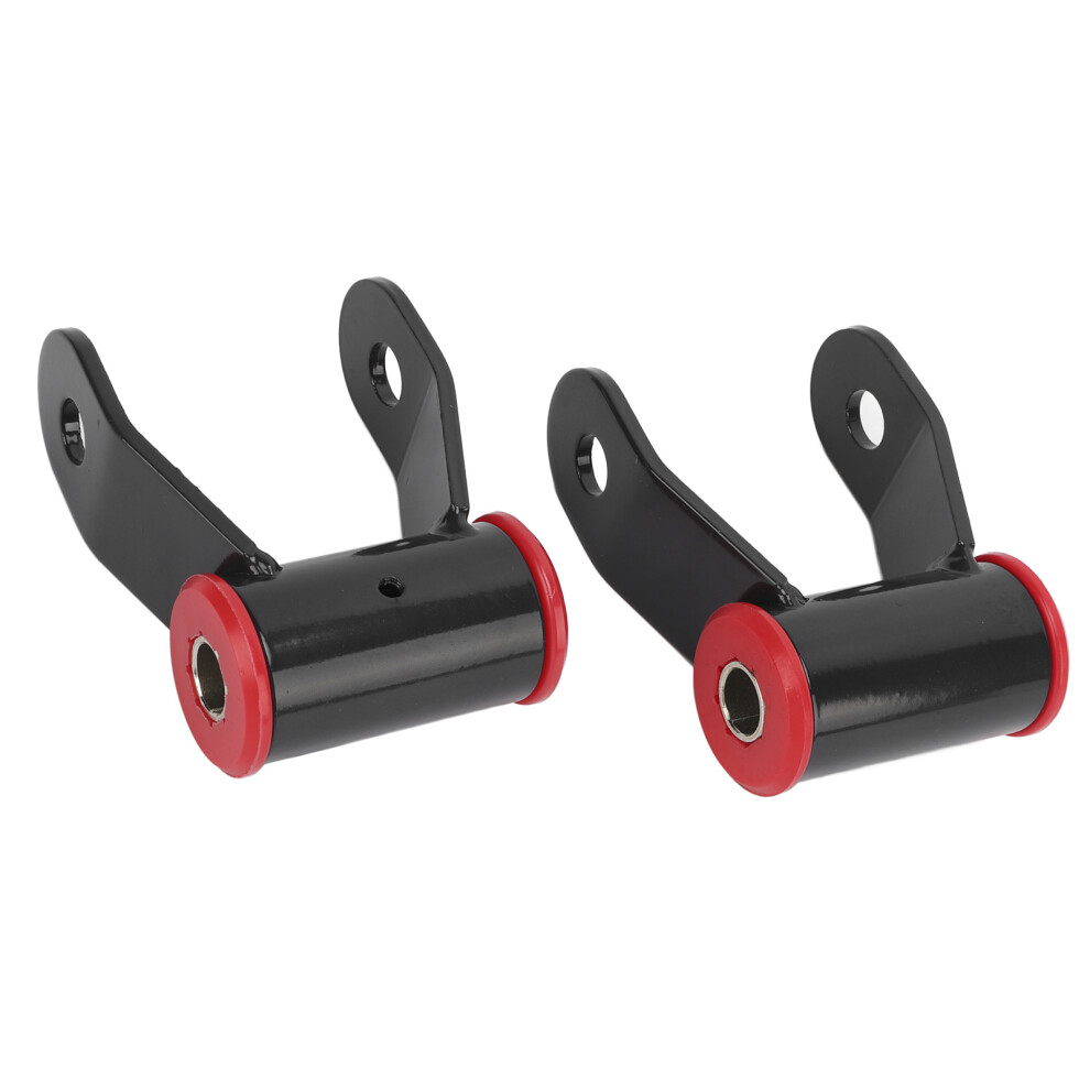 2Pcs Rear Drop Shackle Kit For Chevy Silverado 1500 1988-2018 7641340405518