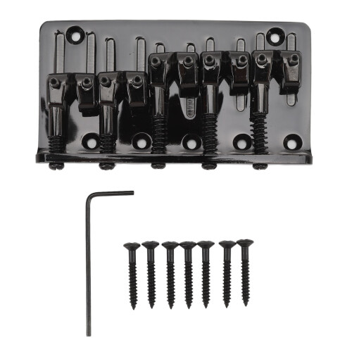 5 String Bass Bridge Adjustable Saddle Zinc Alloy
