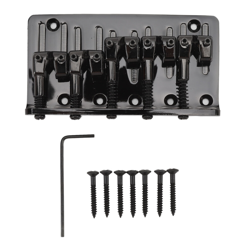 5 String Bass Bridge Adjustable Saddle Zinc Alloy