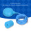 IP68 Interruttore a galleggiante rotondo 10A Argento 12