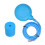 IP68 Interruttore a galleggiante rotondo 10A Argento 14