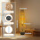 Rustic Boho Hand-Woven  Floor Lamp Corner Night Light with 3 Colors 6