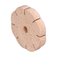Petal-Shaped Wooden Bracelet Kit for DIY Crafts, Household Use