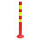 Insulation Stake Fixed Parking Bollards Soft Rubber Traffic Guide Cones with Reflective Collar for Secure Parking Locks 1