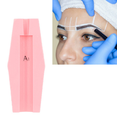 Portable 4-in-1 Pink Eyebrow Pencil Sharpener with Safe Easy Use