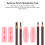 Portable 4-in-1 Pink Eyebrow Pencil Sharpener with Safe Easy Use 7