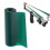Élastique plat vert 0,55 mm x 2 m 1