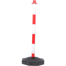 Isolation Pile 1pc Plastic Traffic Cone 85x28.5cm Red Water-Fillable Road Sign Safety Barrier