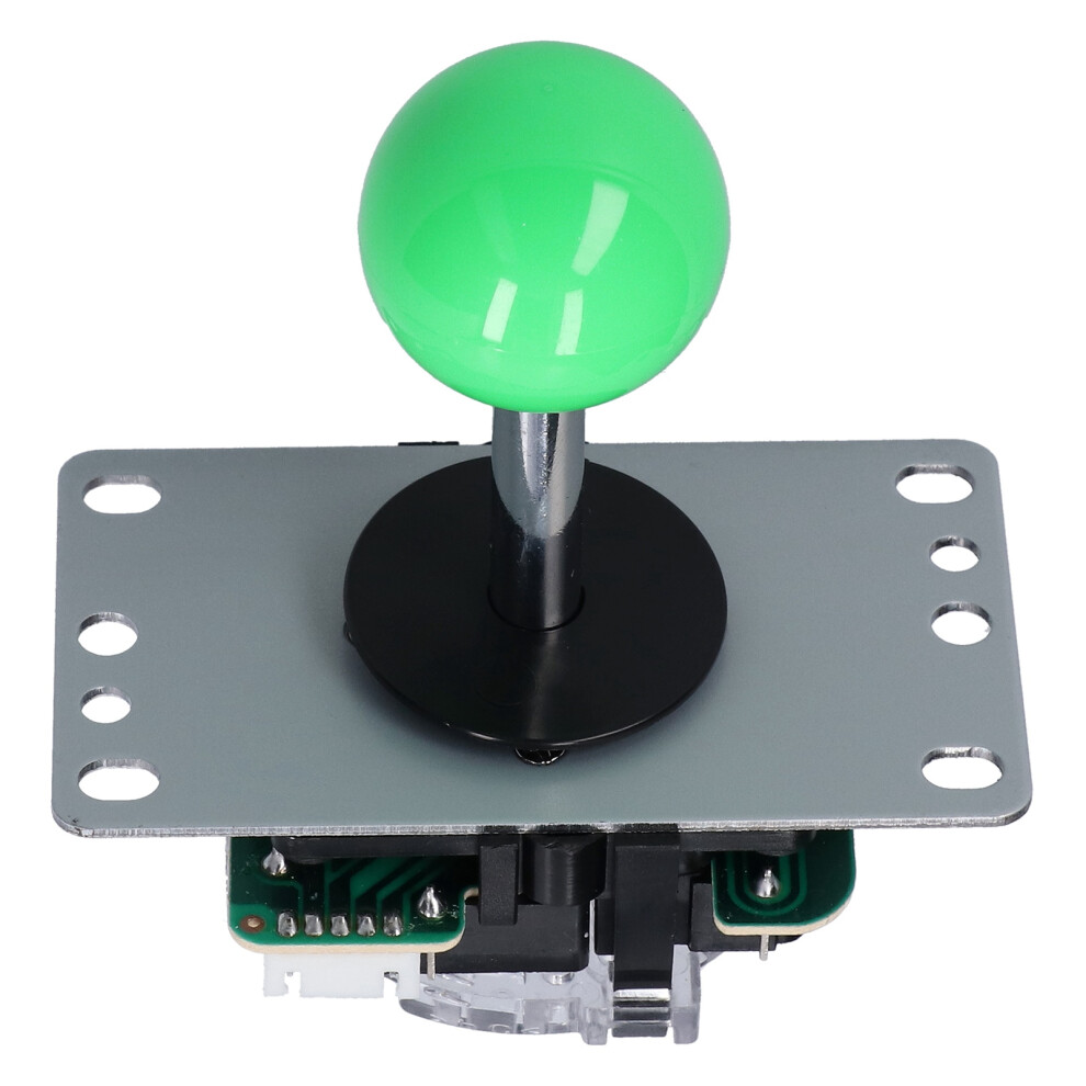 Green Zero Delay Arcade Joystick Kit With 10 Buttons & Encoder Board For Mame