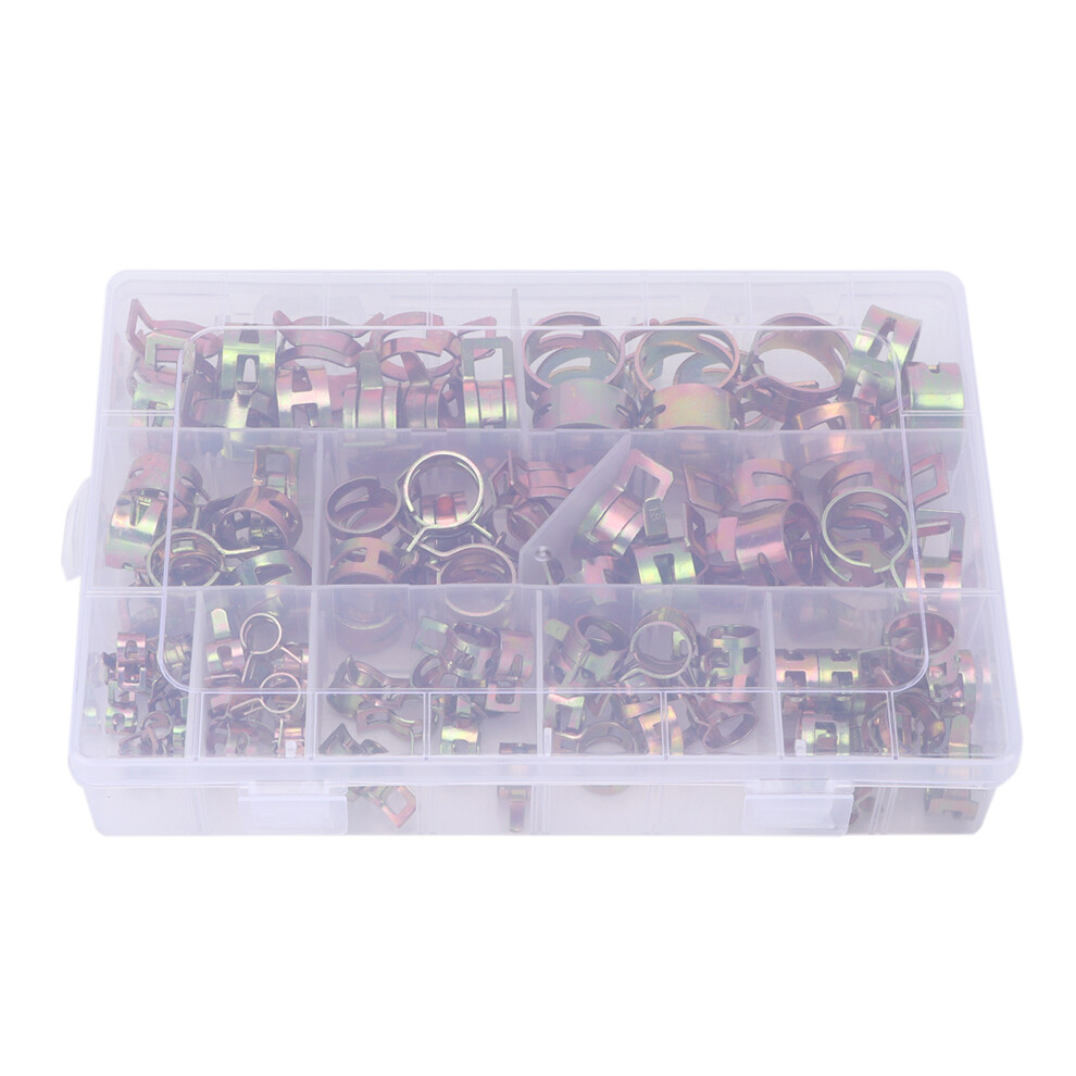 100Pcs Spring Clips Clamps Assortment Kit For Air 9121376532375
