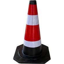 Traffic Cone 1 Piece Outdoor Safety Barrier, Durable Road Transport Cone for Street Use, Visibility Orange Color