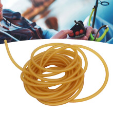 Durable 5m Yellow Latex Tubing for Slingshots Fitness and Hunting