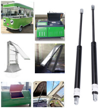 Durable 480mm 800N Gas Spring Struts 200mm Stroke Two-Piece Set