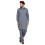 Sojanya (Από το 1958 Ανδρικό γκρι βαμβακερό μείγμα Pathani Kurta & Salwar Μέγεθος σετ: M 1