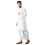 Σετ Kurta Dhoti για άνδρες από λευκό βαμβάκι Sojanya (από το 1958). Μέγεθος: XXL 2