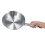 Stainless Steel Frying Pan 9.4x2.0in Single Handle Silver Cookware 4