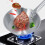 Stainless Steel Frying Pan 9.4x2.0in Single Handle Silver Cookware 5