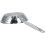 Stainless Steel Frying Pan 9.4x2.0in Single Handle Silver Cookware 7