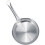 Stainless Steel Frying Pan 9.4x2.0in Single Handle Silver Cookware 13