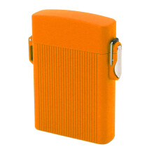 Vollständiges Set 16 Zigarettenschachtel mit USB wiederaufladbarem, windfestem, feuerlosem Zigarettenanzünder, wasserdichter Zigarettenbox