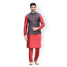Manyavar, mui, WC00130-307 (Wc00130-307_Maroon_L)
