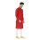 Manyavar Ανδρικές βαμβακερές πυτζάμες Kurta (M301102_Maroon_L) 3