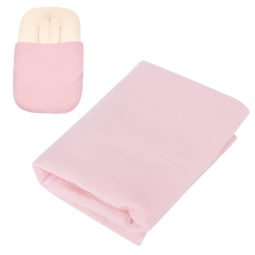 Removable Infant Travel Lounger Cover Reusable Portable Light/Pink