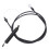 Clutch Cable ABS Metal Black 197257 Replacement 7