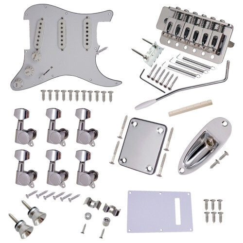 ST Style Electric Guitar Full Set DIY Accessory