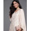 Set Kurta in misto seta da donna Libas (33338O_Beige 5