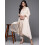 Set Kurta in misto seta da donna Libas (33338O_Beige 4