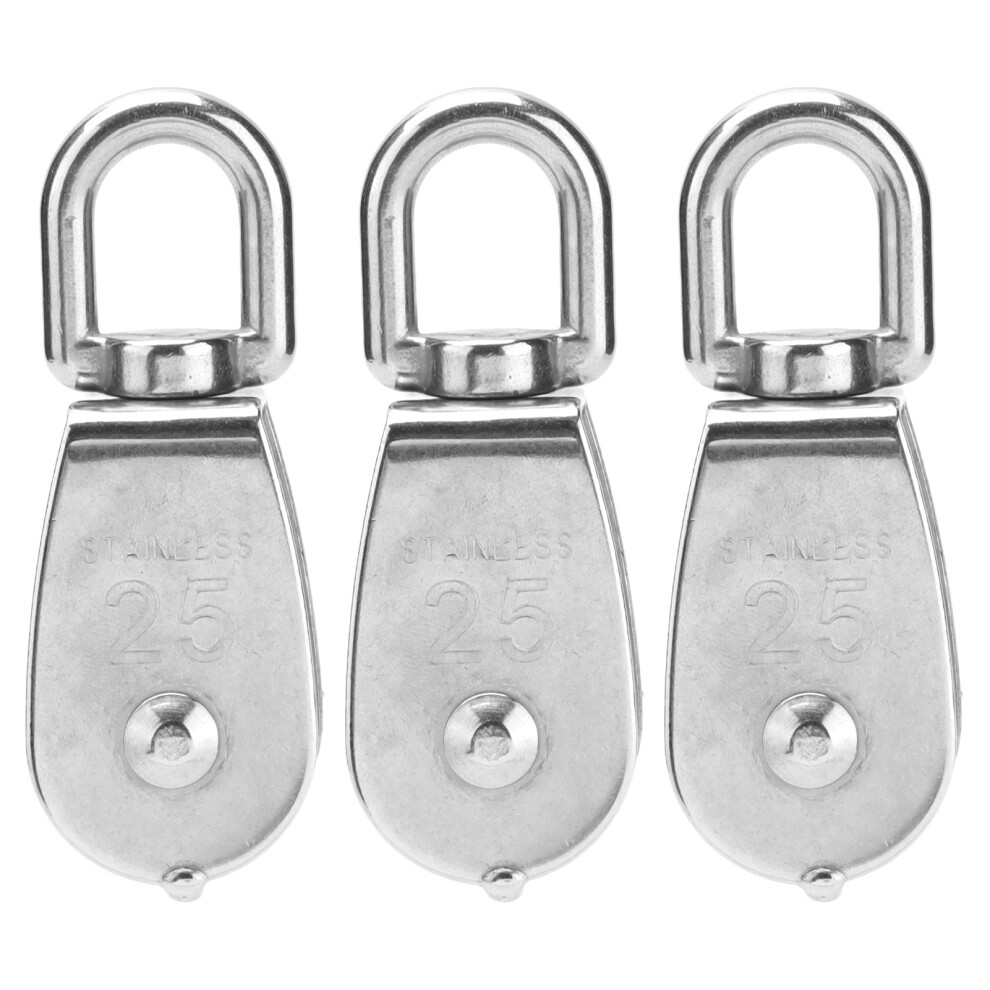 Stainless Steel Single Pulley Block M25, 150Kg Capacity, 35Mm 8431340420722