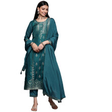 Libas Kurta-Sets aus Seidenmischung fόr Damen (33343O_Teal