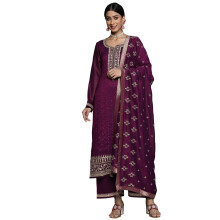 Libas Kurta-Sets aus Seidenmischung fόr Damen (33416O_Lila