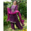 Set Kurta in misto seta da donna Libas (33567O_Viola 2