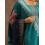 Set Kurta in seta da donna Libas (38037O_Green 7