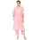 Libas Womens Printed Silk Blend Kaftan Kurta With Trousers 1
