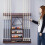 8-Queue Wall-Mounted Rack, Solid Pine Wood Queue Stand for Billiard Rooms and Clubs, Durable and Stylish Design 4