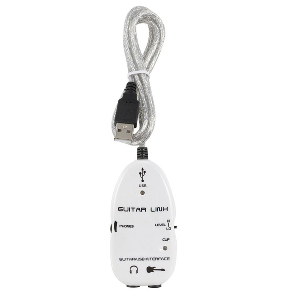 Guitar To Usb Interface Link Cable Adapter Audio 9121376533662
