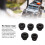 48DP Ritzel-Set 5.0mm Schwarz 20-24T 1/10 RC 11