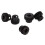 48DP Ritzel-Set 5.0mm Schwarz 20-24T 1/10 RC 15
