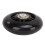 4 piezas Flash Wheel Inline ruedas PU negras de 69 mm 12